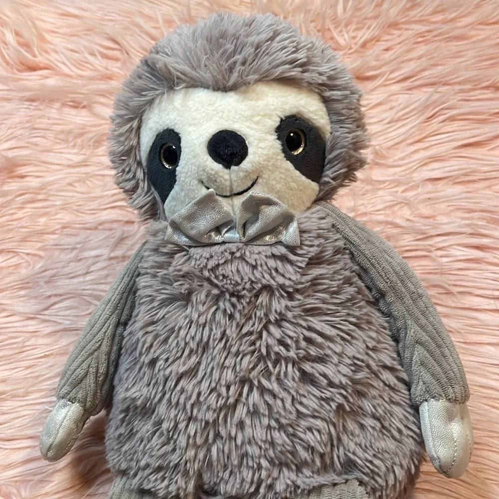 Scentsy Spiffy the Sloth Grey Scentsy Buddy Stuffed‎ Animal Plush
